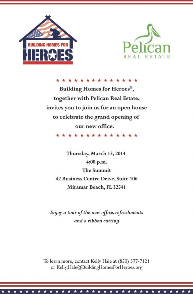 new office open house invitation